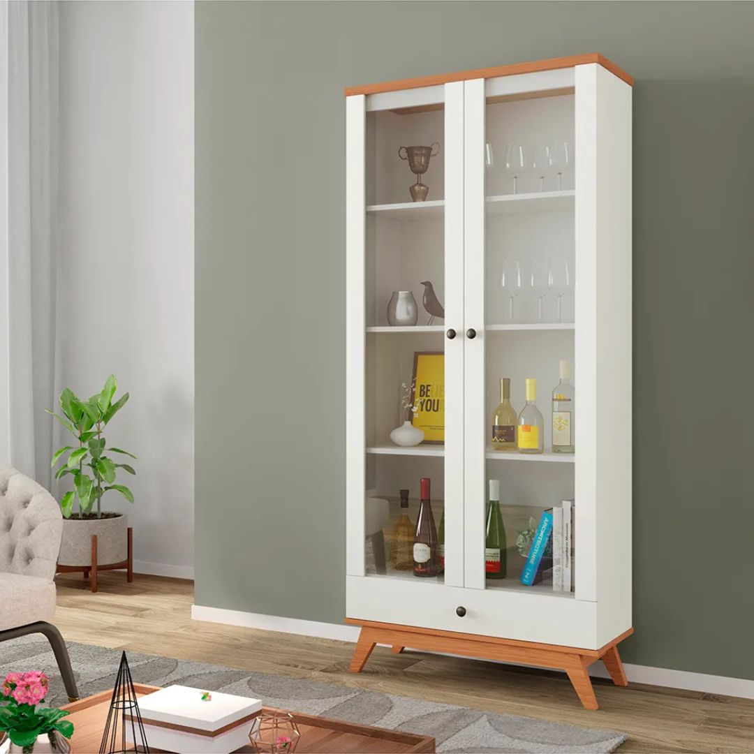 Cristaleiras retrô: um toque vintage na sua decoração