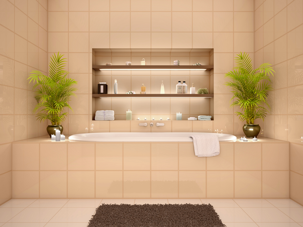 Nichos de banheiro: Funcionalidade e estilo em um só lugar