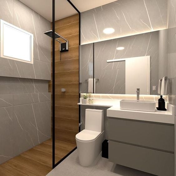 quanto custa revestir banheiro com porcelanato amadeirado