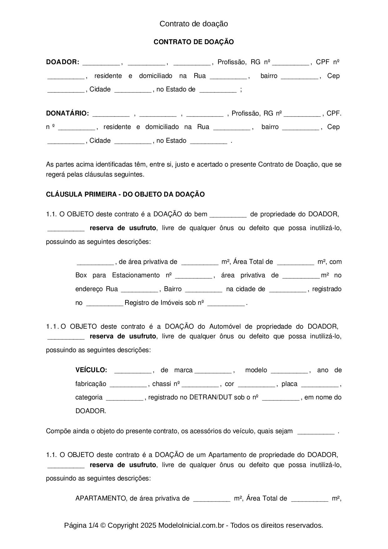 erros comuns ao fazer doação em vida