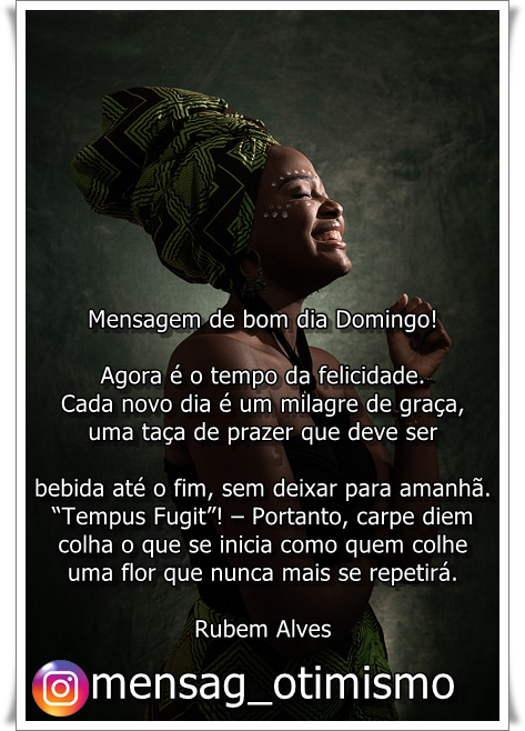 Mensagens de bom dia de domingo para cada membro da família