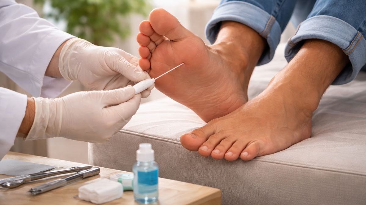 erros comuns cuidado pés neuropatia diabética