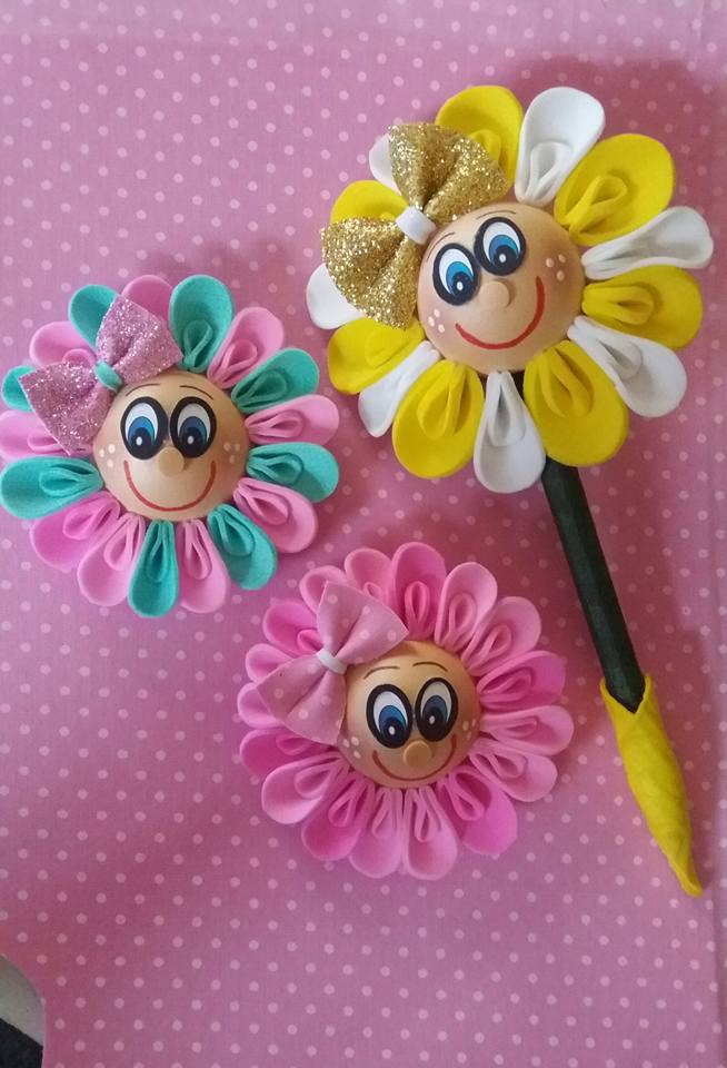 Moldes Gratuitos de Flores de EVA para Imprimir e Usar