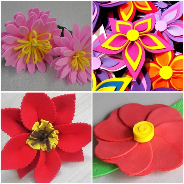 Como Dar Acabamento Perfeito em Flores de EVA: Dicas de Especialistas