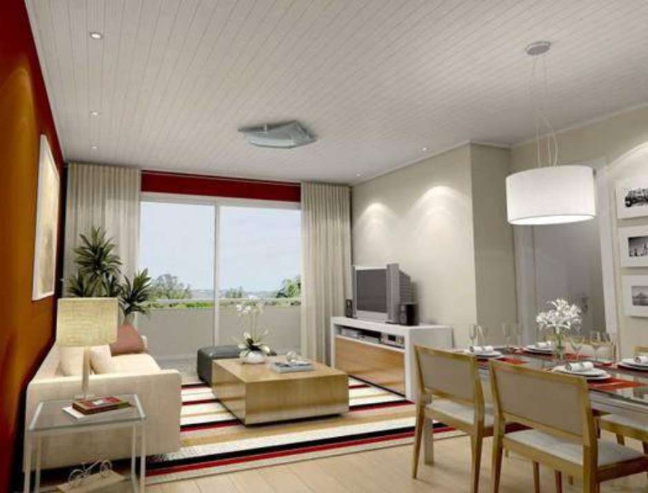 ideias de decoração com forro de pvc