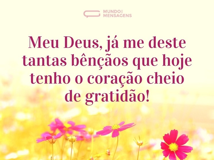 gratidão a deus vs gratidão a outras forças