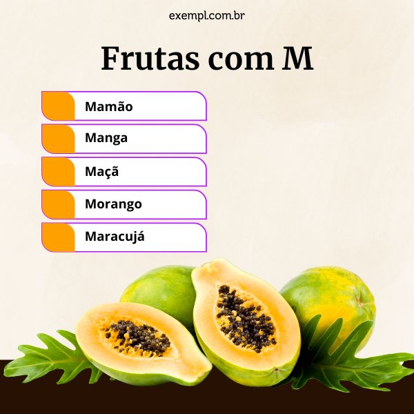 lista completa de frutas que começam com a letra a