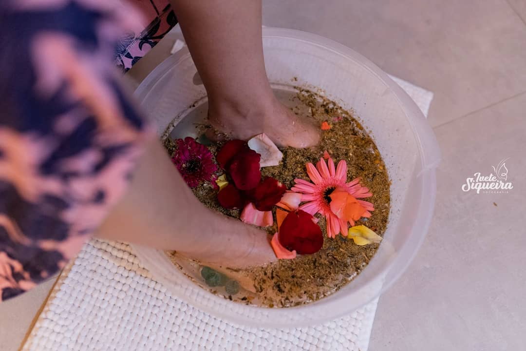 receitas criativas escalda pes caseiro