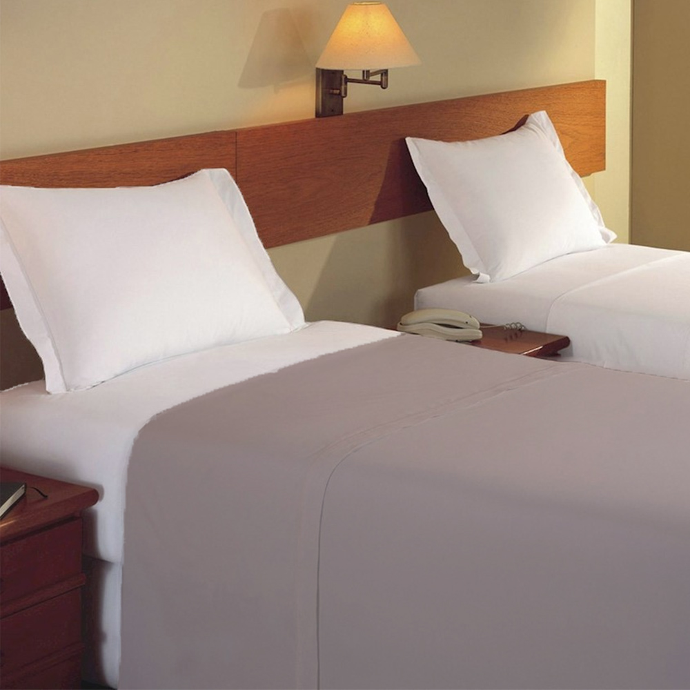 ideias de decoração cama posta com lençol de vira