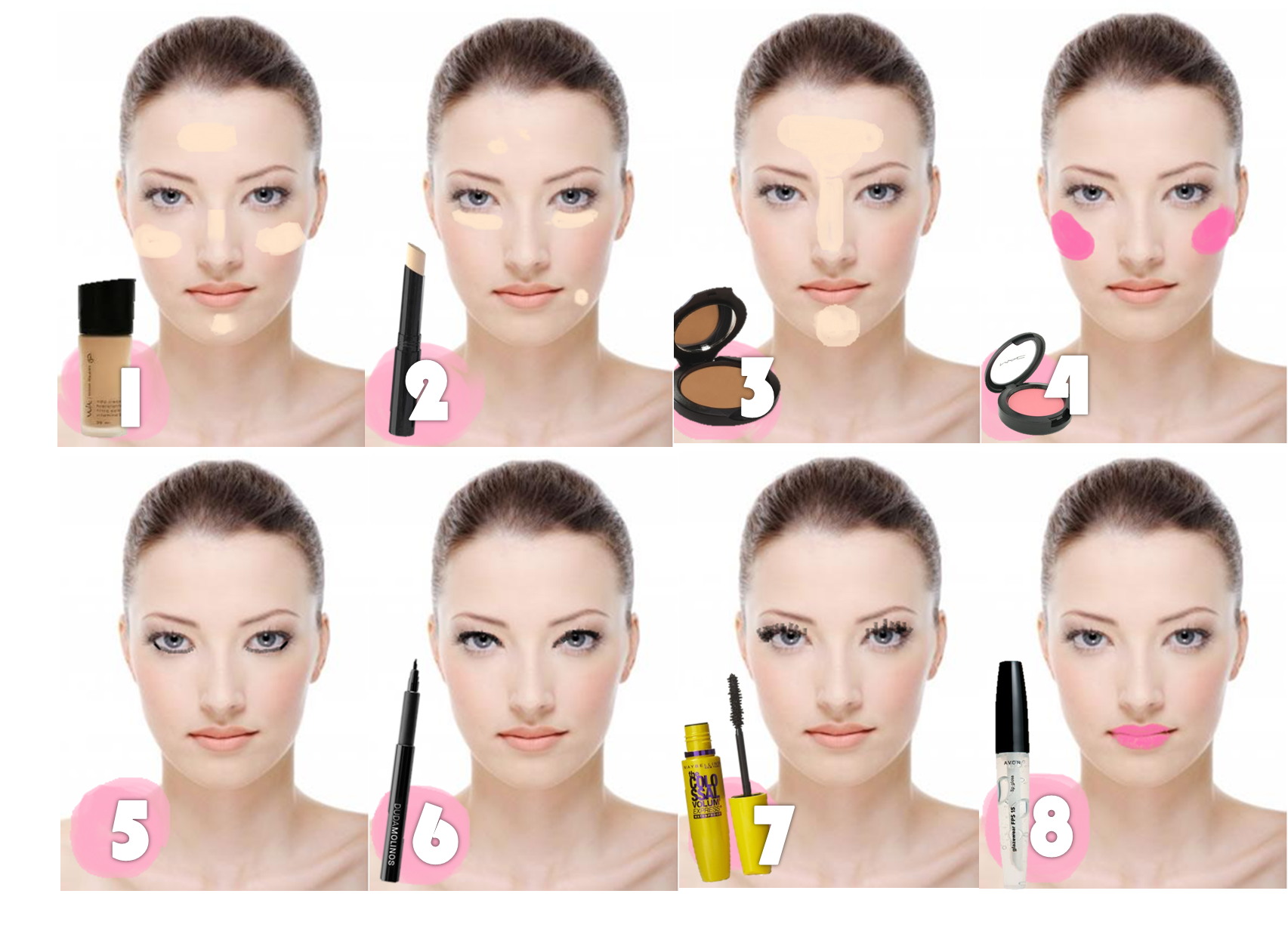 maquiagem para ir para escola