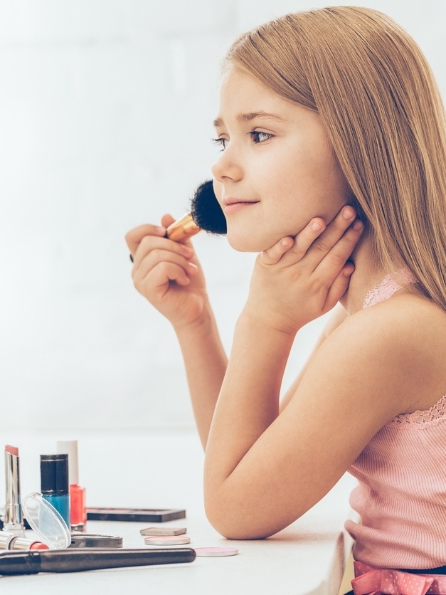 maquiagem para ir para escola