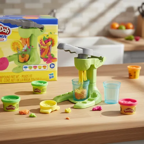 massinha play doh com suco
