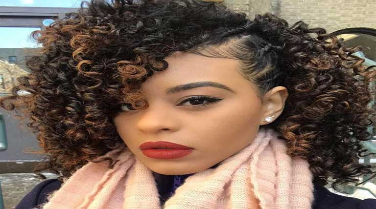 mechas no cabelo cacheado sozinha