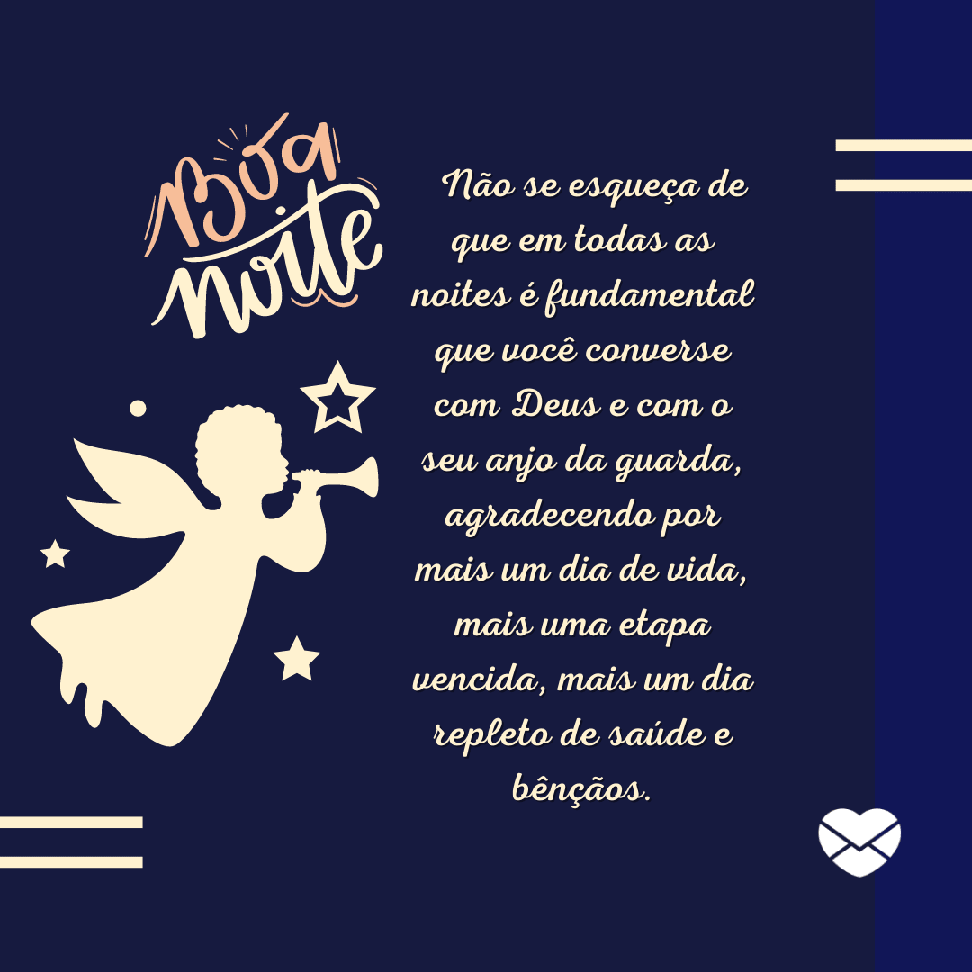 Inspirações de Boa Noite para Redes Sociais