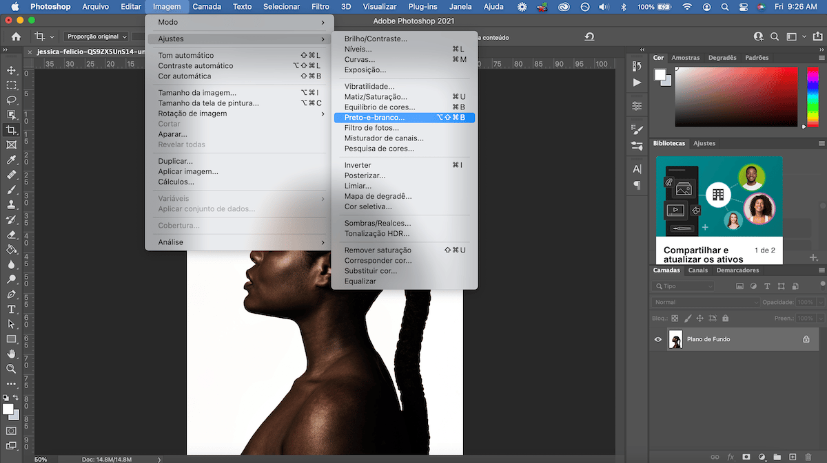 Guia Completo de Ajustes de Cor para Fotos no Photoshop