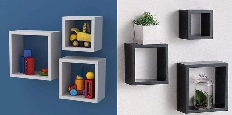 ideias criativas de nichos para decorar sala pequena