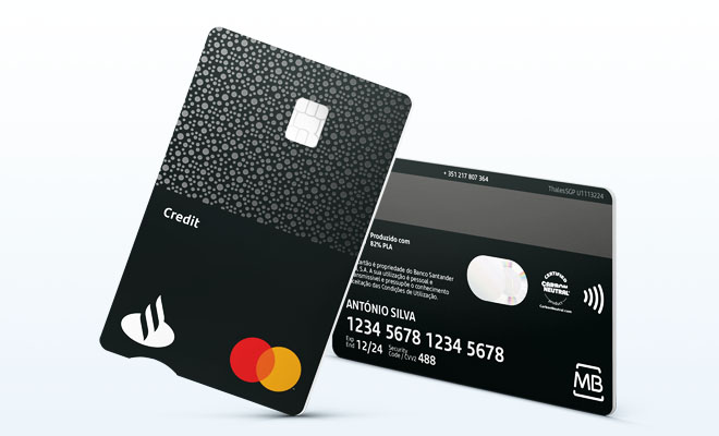 o cartão de crédito santander