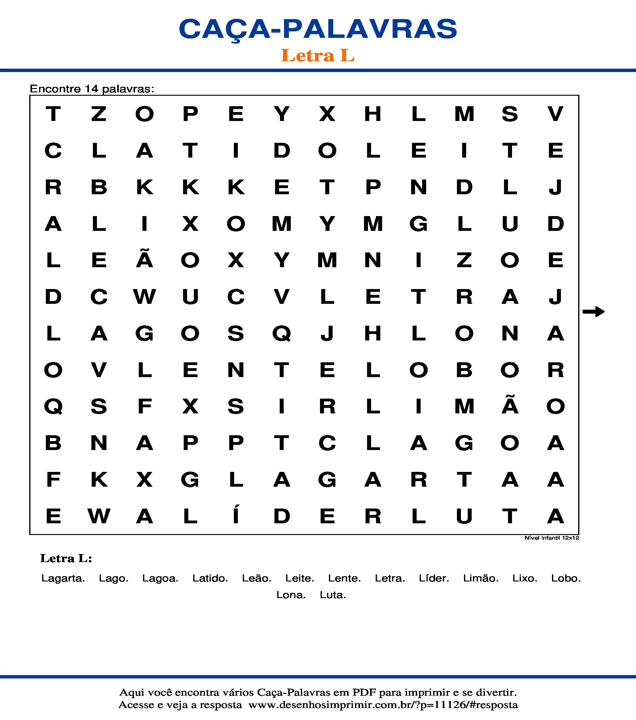 Frutas e Alimentos com L: Delícias do Alfabeto