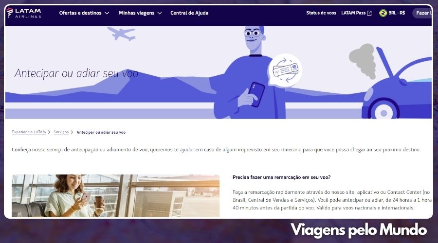 melhores dicas para antecipar voo sem custo