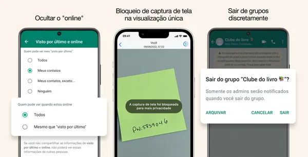 Dicas de privacidade para WhatsApp