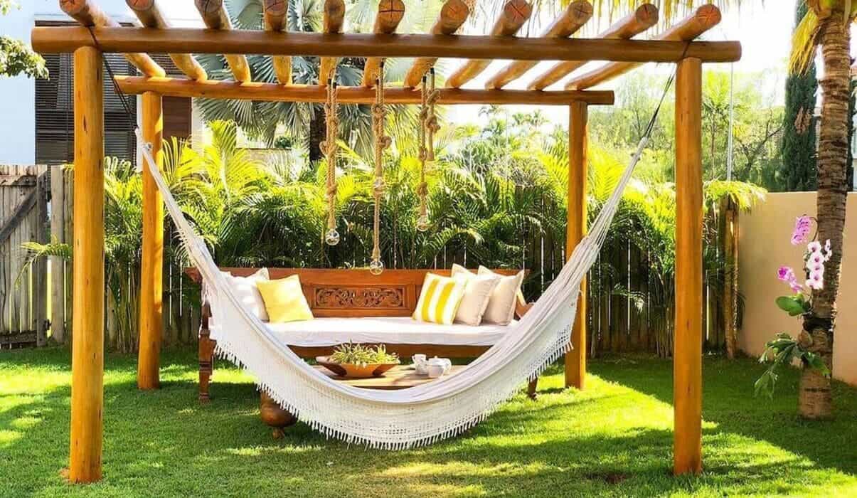 pergolado de eucalipto