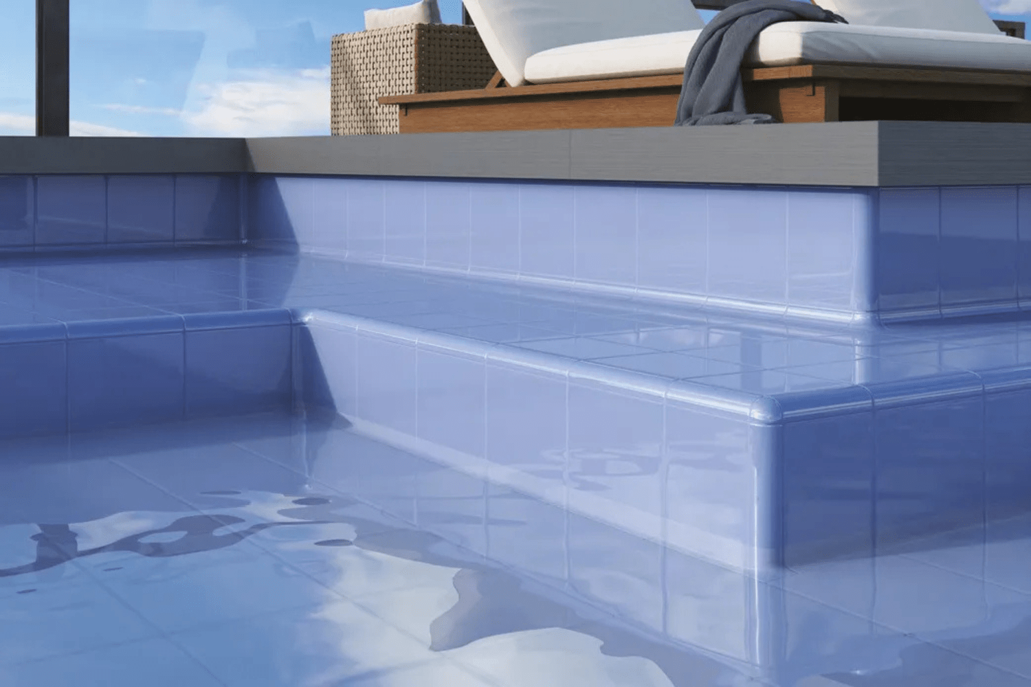 Tendências 2025: Cores e Materiais Inovadores para Piscinas de Azulejo