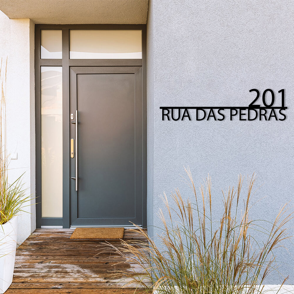 Os Melhores Materiais para Placas de Endereço: Durabilidade e Estética