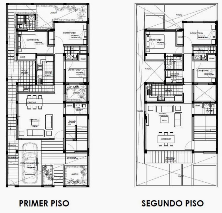 Inspirações de Plantas de Casas Modernas em L: Otimizando Espaços Pequenos