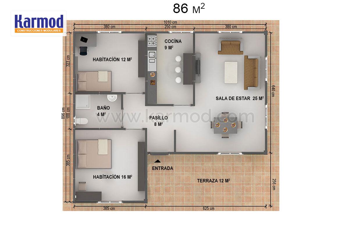 Inspirações de Plantas de Casas Modernas em L: Otimizando Espaços Pequenos
