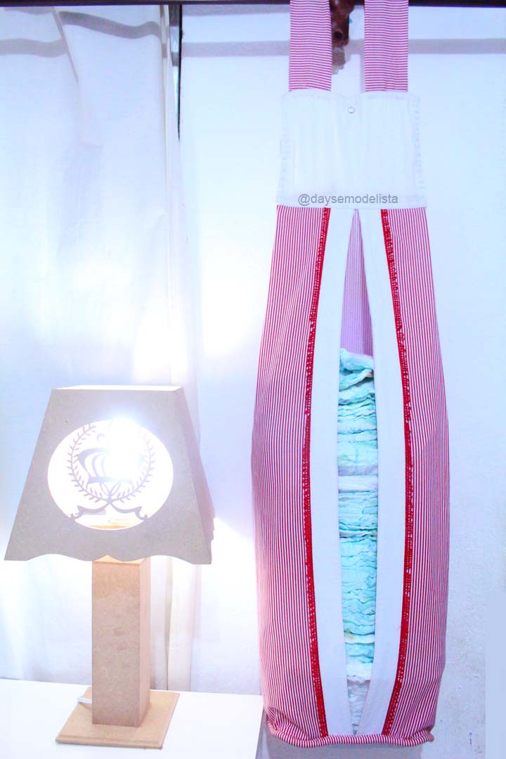 Materiais alternativos para porta-fraldas além do papelão