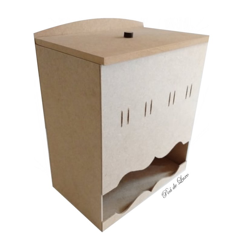 Como decorar porta-fraldas com EVA