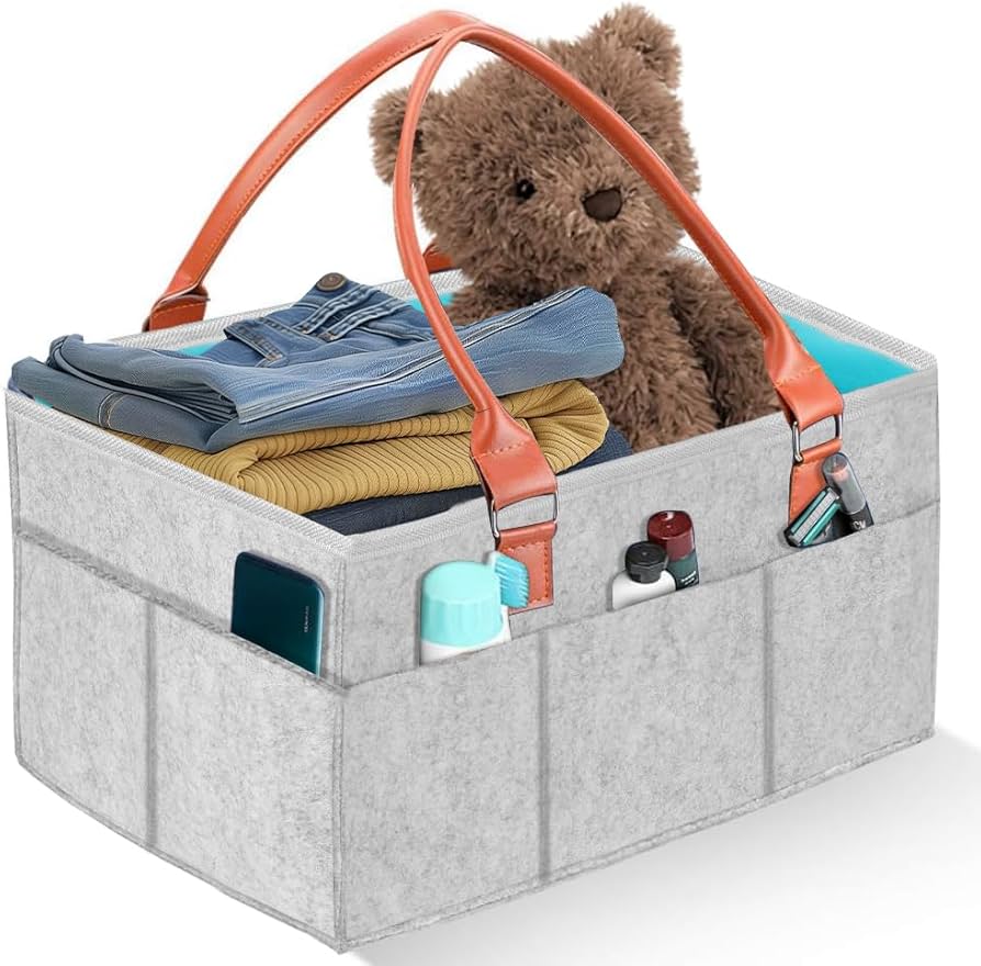 Como decorar porta-fraldas com EVA