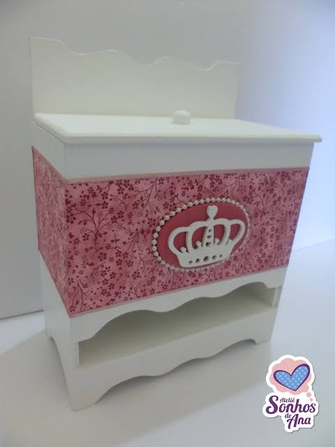 Materiais alternativos para porta-fraldas além do papelão