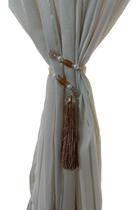 prendedor de cortina com pedrarias