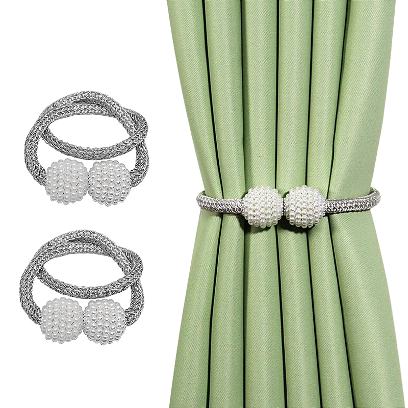 Prendedor Magnético vs. de Amarrar: Qual o Melhor para Sua Cortina com Pedrarias?