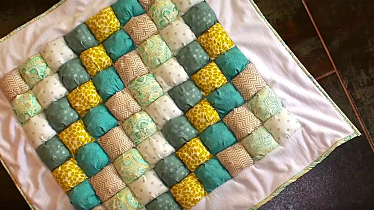 puff de patchwork