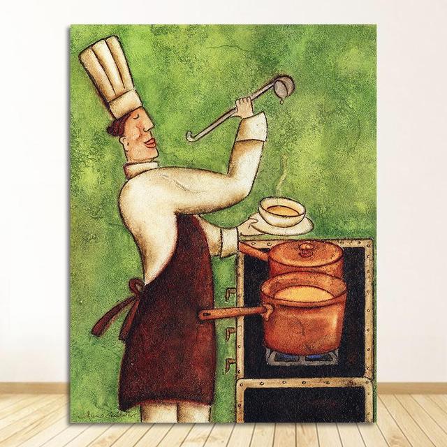 Quadros decorativos para cozinha retrô