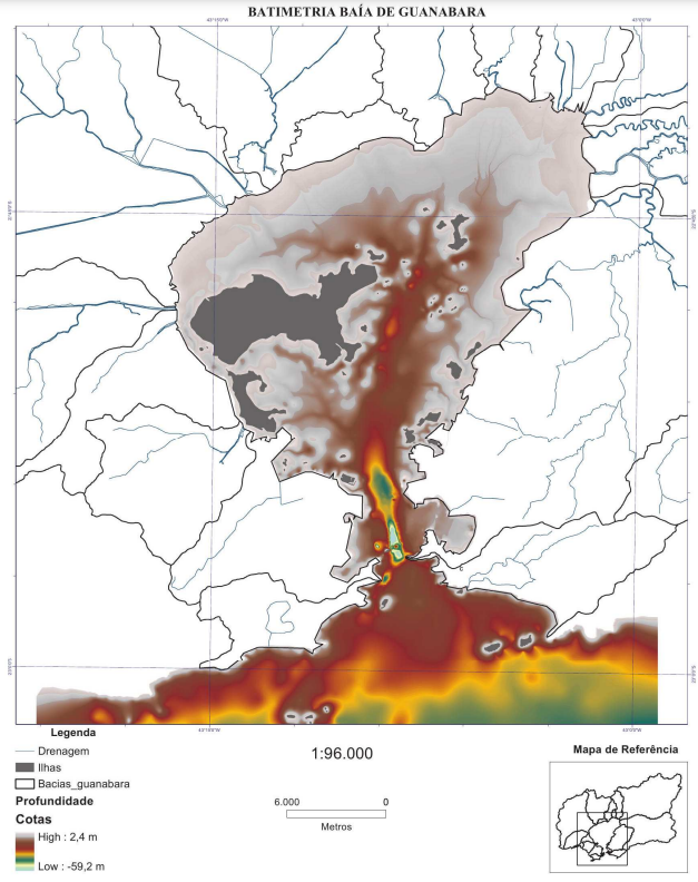 O Canal Principal da Baía de Guanabara: Um Corredor de 30 Metros de Profundidade