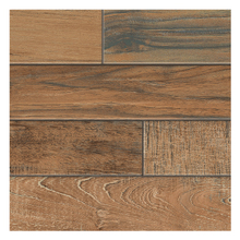 Revestimento de cerâmica amadeirada externa