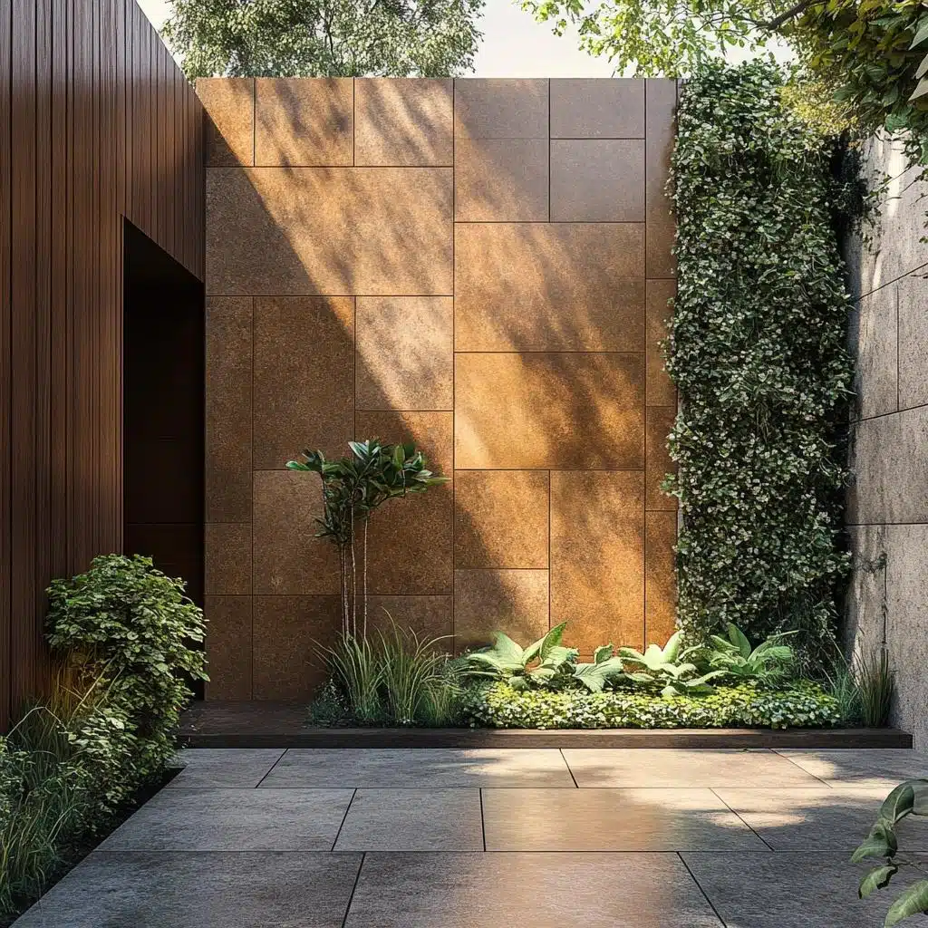 revestimento cerâmico amadeirado externo vs porcelanato amadeirado externo