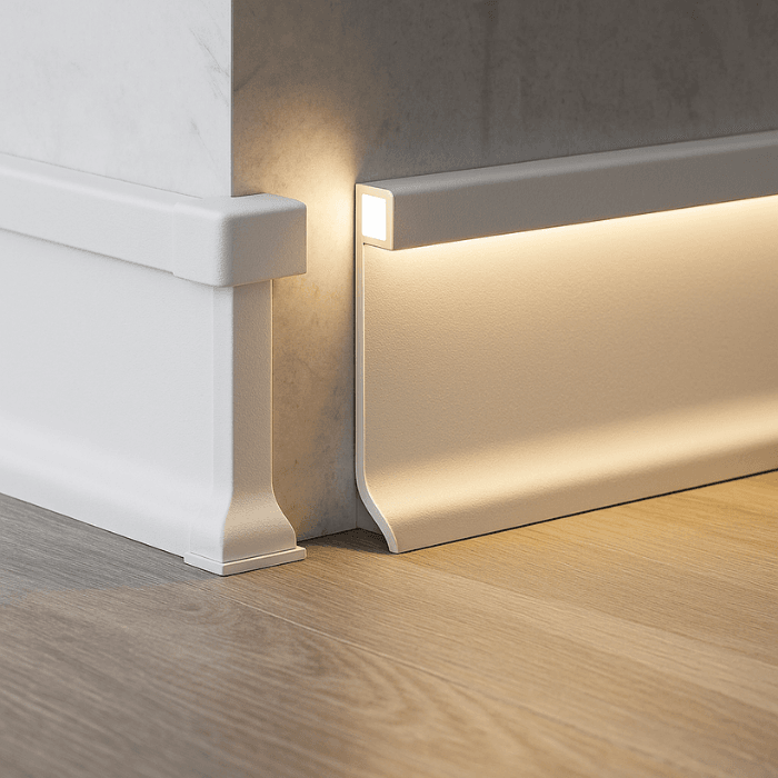 Rodapé Embutido vs. Sobreposto: Qual a Melhor Opção para Sua Decoração?