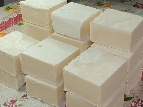 sabão em barra com soda liquida