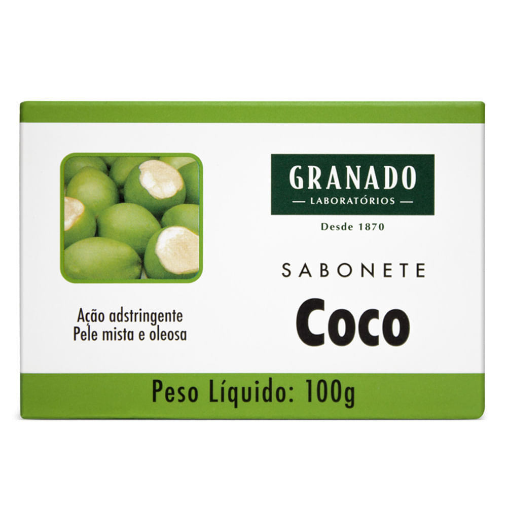 sabonete de coco