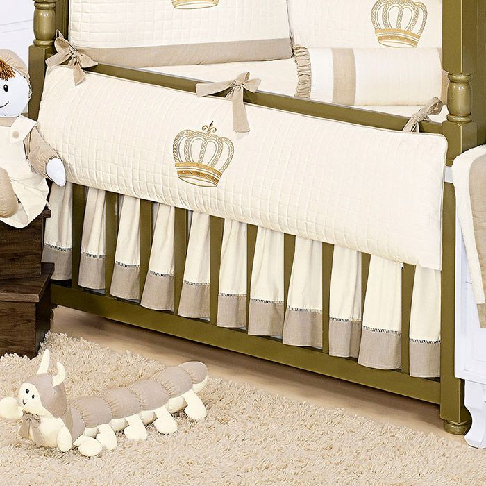 Como escolher a saia de berço ideal para o seu bebê