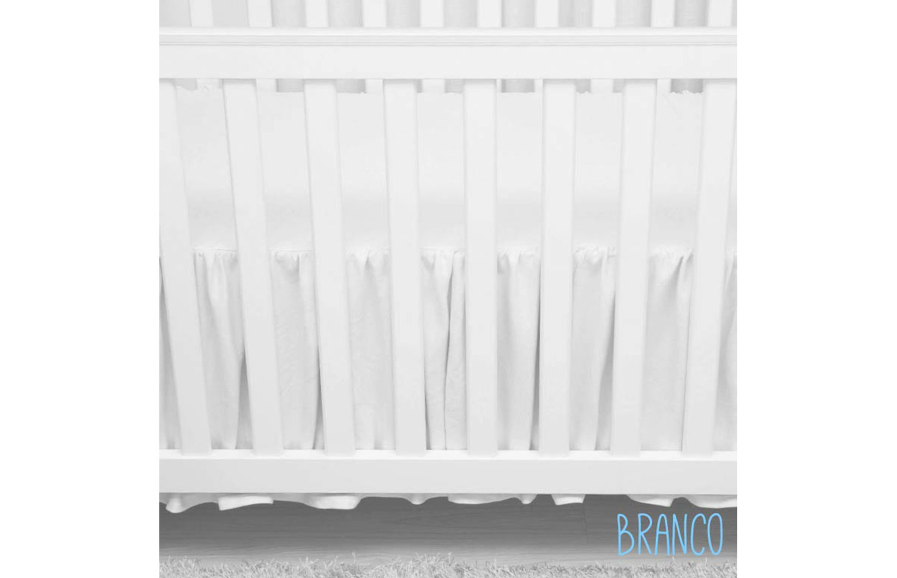 DIY: Como fazer uma saia de berço simples