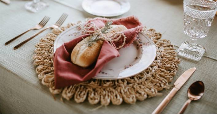 quanto custa um kit de sousplat para 6 pessoas