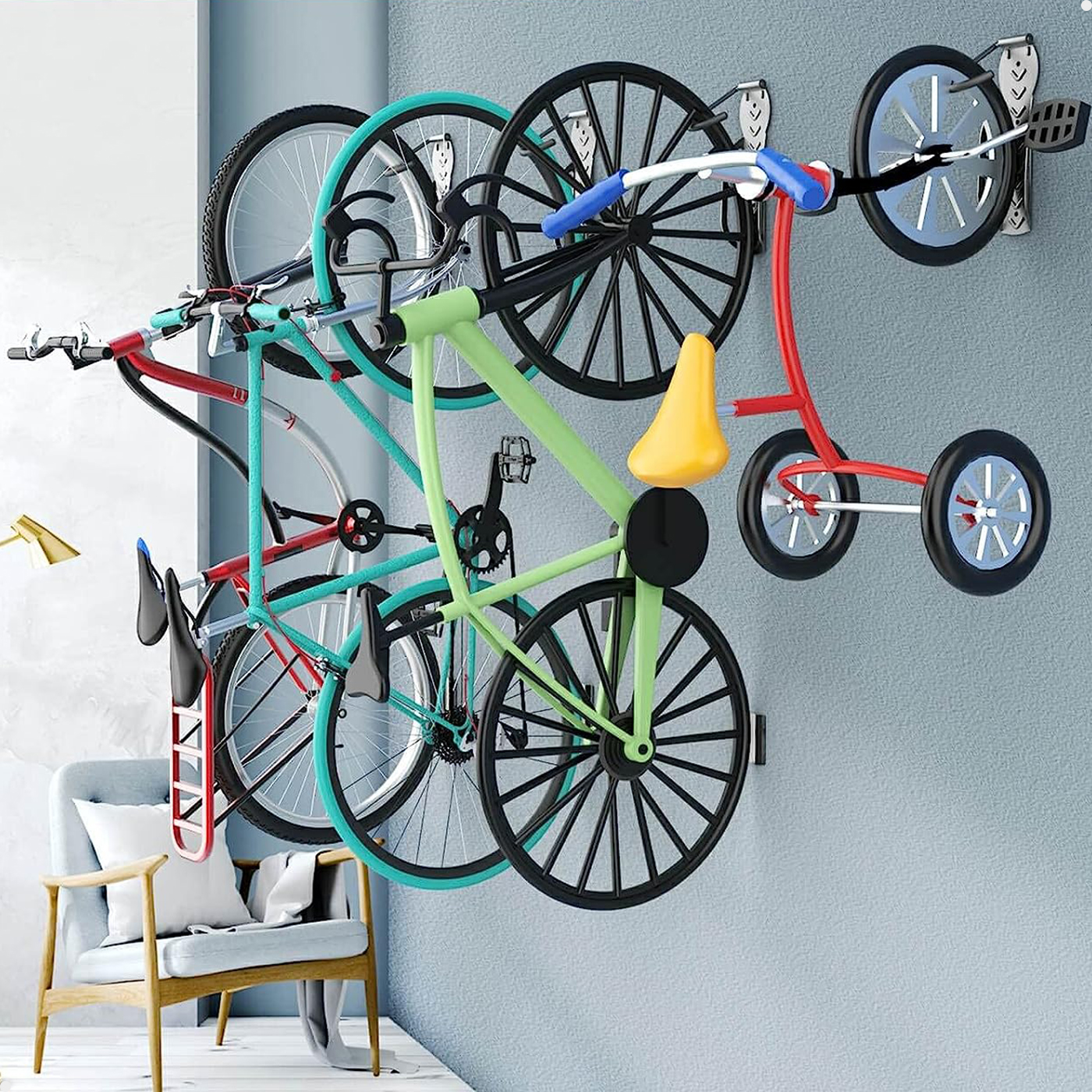 melhores suportes de bicicleta de parede