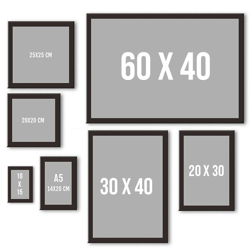 porta retrato 10x15 vs 15x21 qual o melhor