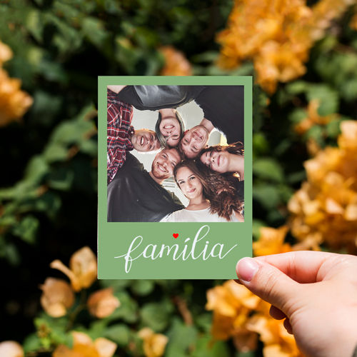 erro ao escolher tamanho de filme polaroid