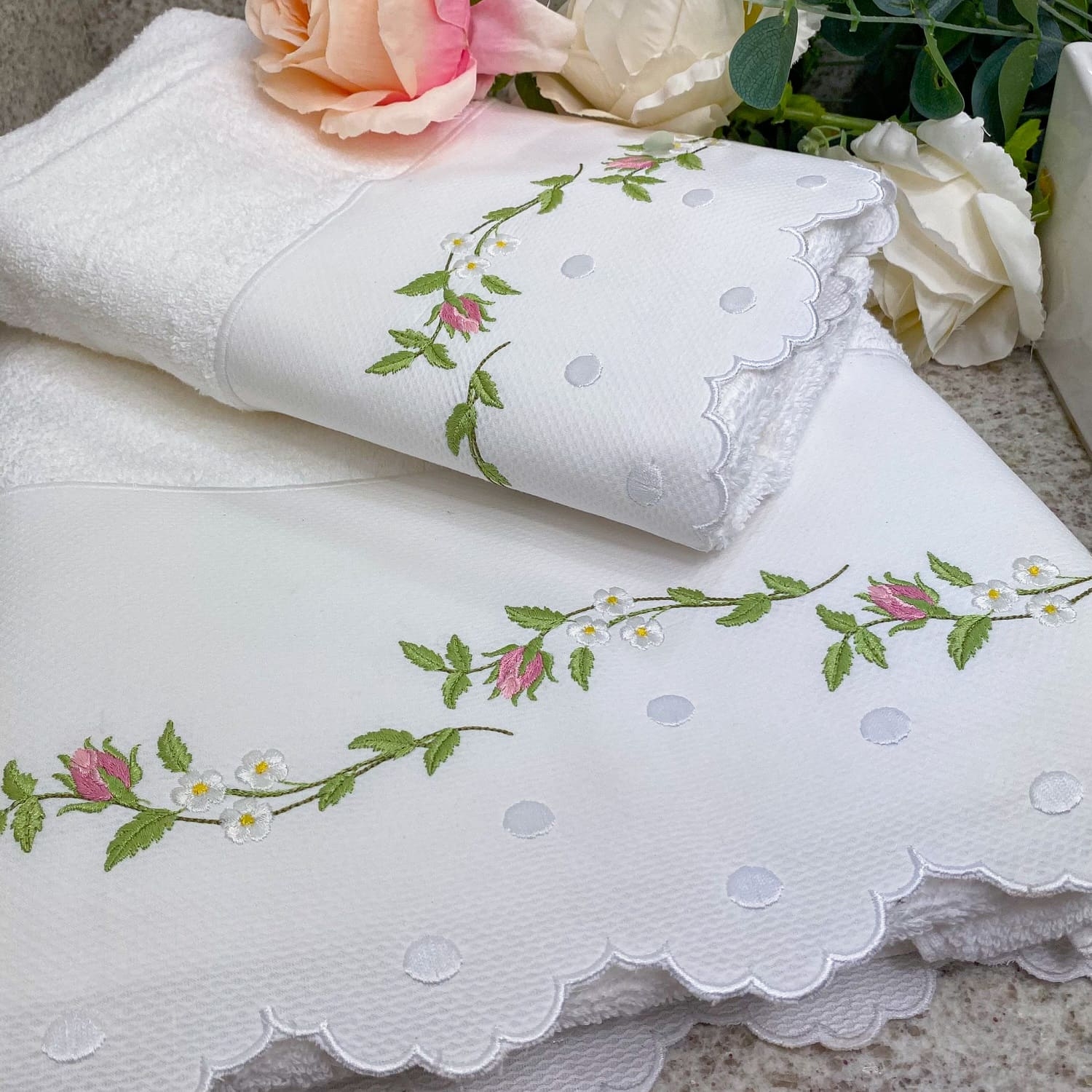 toalhas de banho decoradas